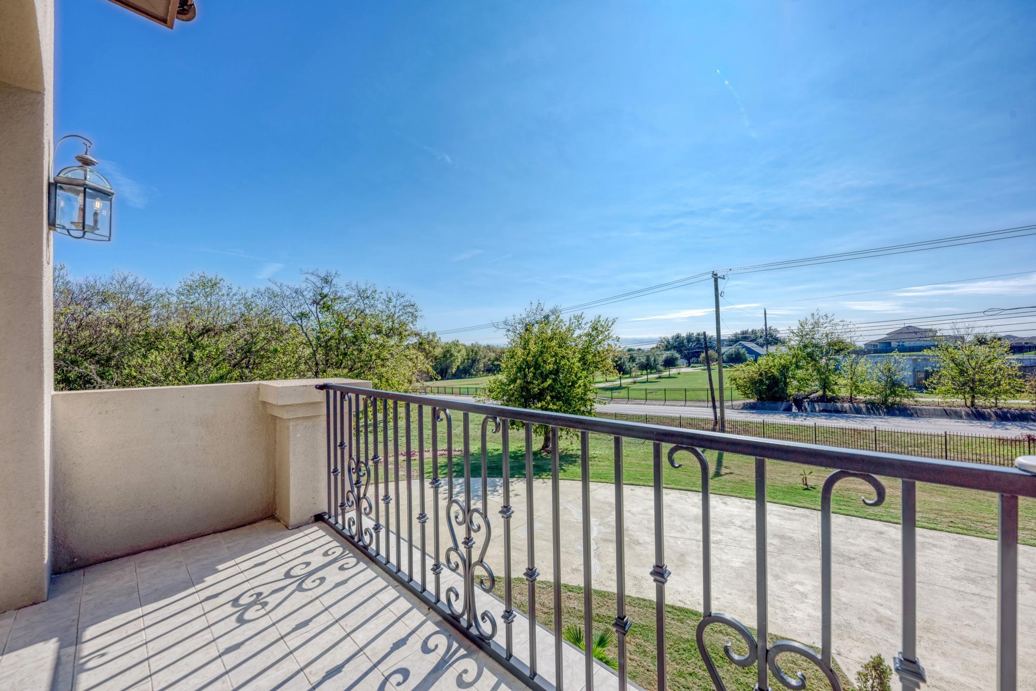 104 Spring Valley Street Hutto, TX 78634 - Photo 28 of 40 View of balcony