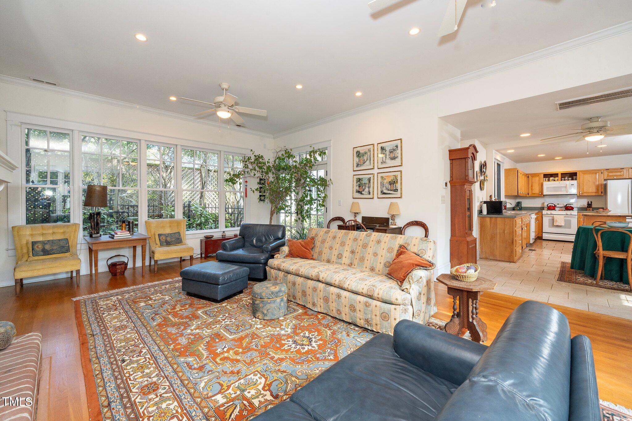 2121 Cowper Drive Raleigh, NC 27608 - Photo 16 of 38 Family Room