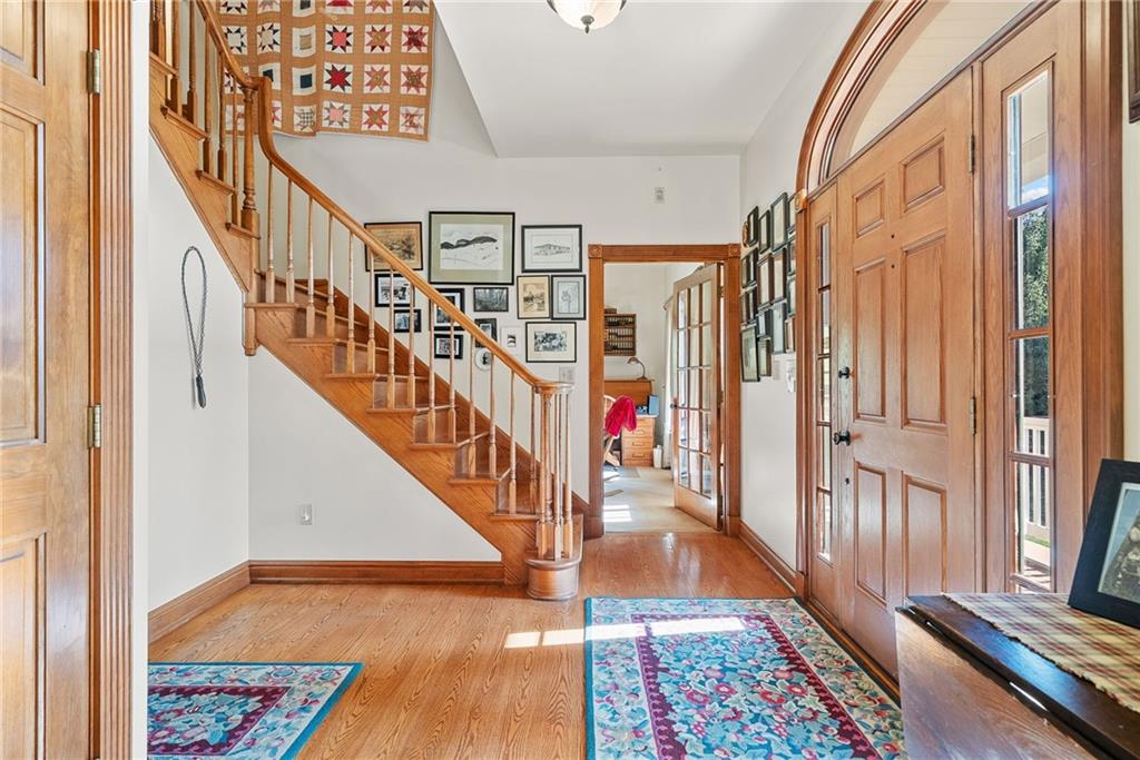 959 Bentleyville Road Charleroi, PA 15022 - Photo 6 of 48 Notice the WATERFALL HANDRAIL on the stairs.