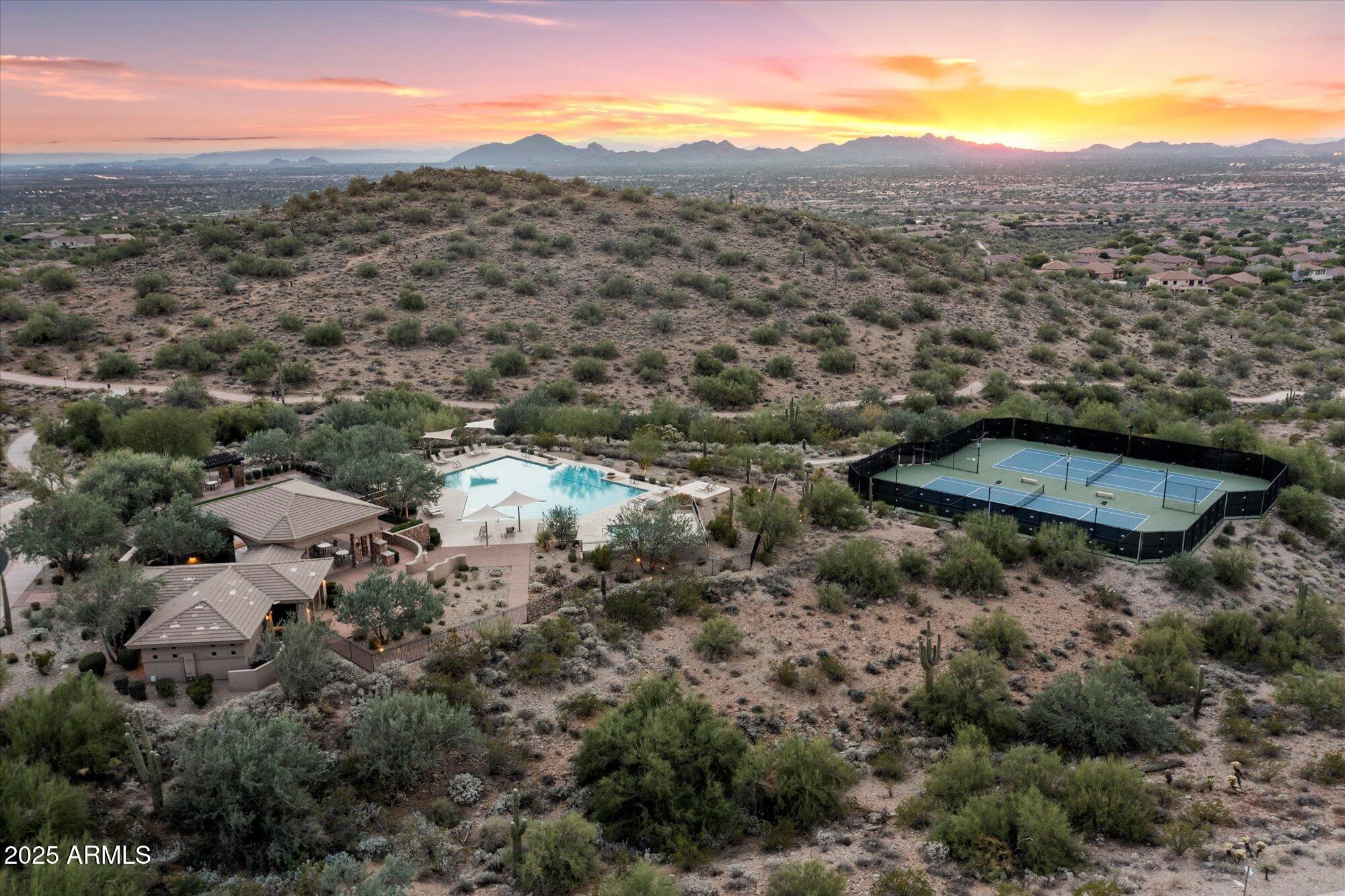 10747 East Greenway Road Scottsdale, AZ 85255 - Photo 46 of 56 a view of a city with mountains in the background