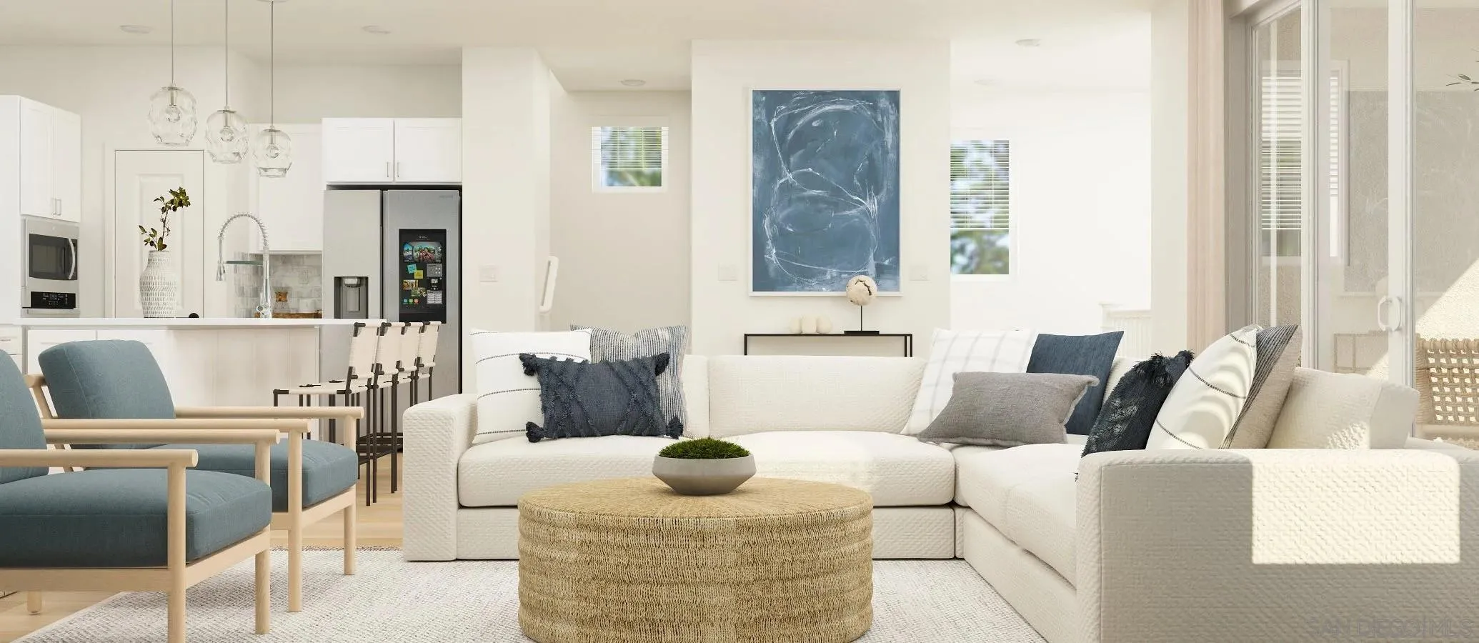 316 Triangular Road San Marcos, CA 92078 - Photo 2 of 8 a living room with furniture and a large window