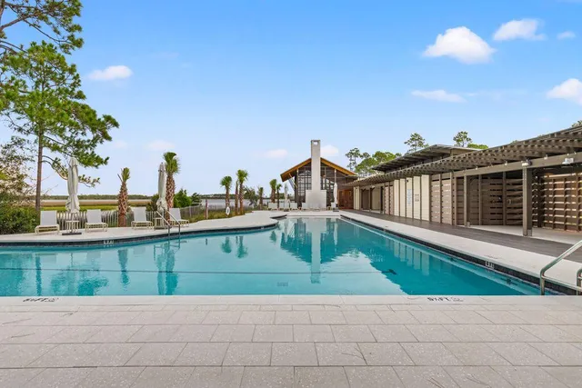 a view of a wooden door
