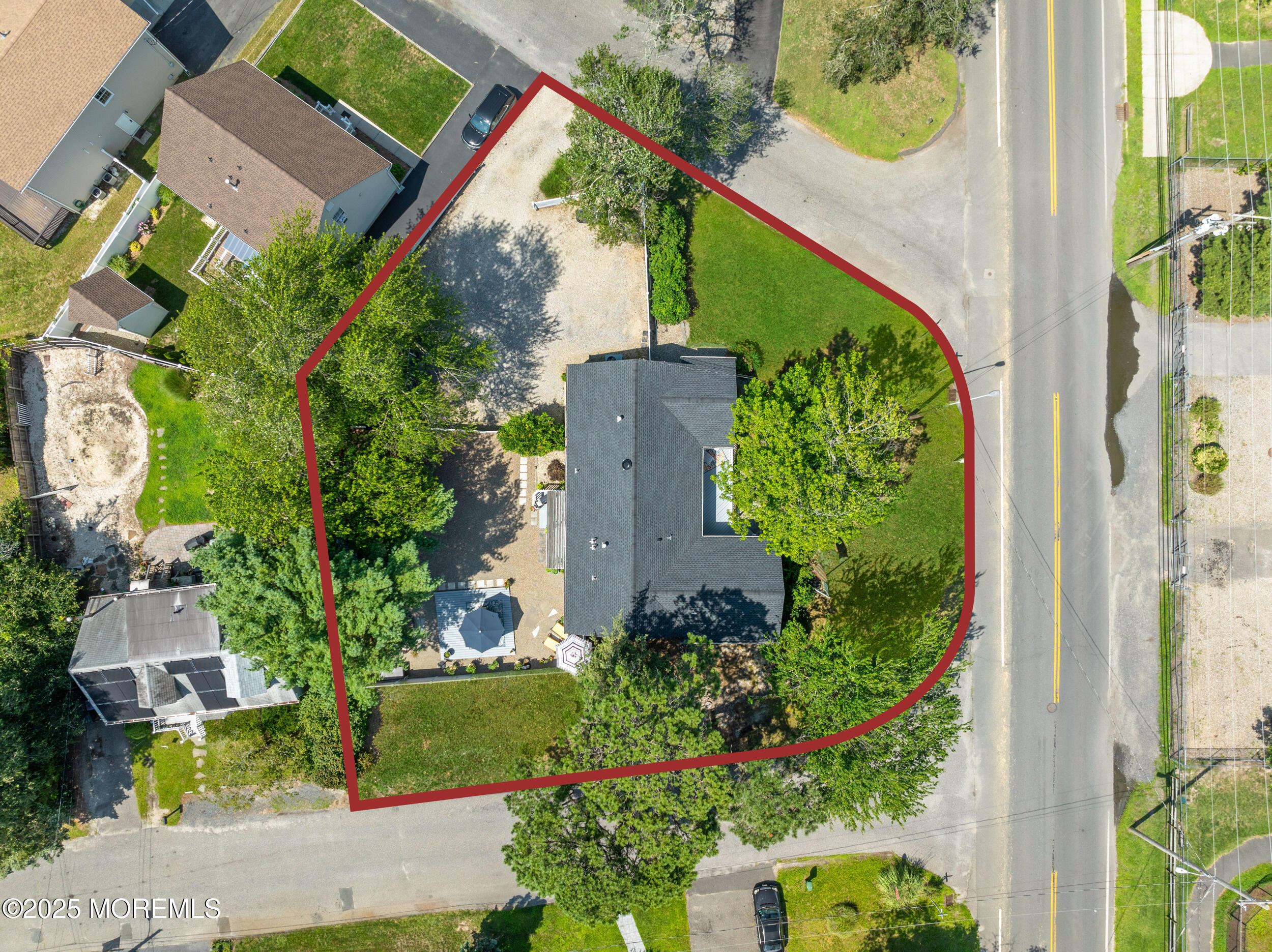 611 Drum Point Road Brick, NJ 08723 - Photo 29 of 35 an aerial view of a house