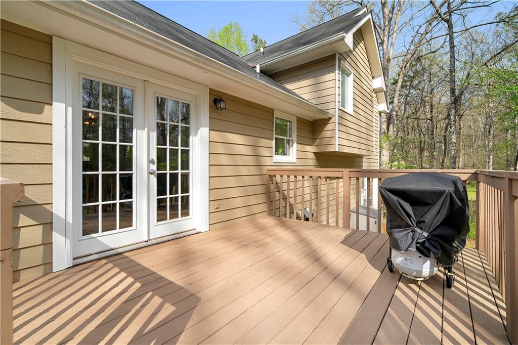 30 Azalea Drive Southeast Cartersville, GA 30121 - Photo 26 of 35 a balcony view with a dishwasher and a stove