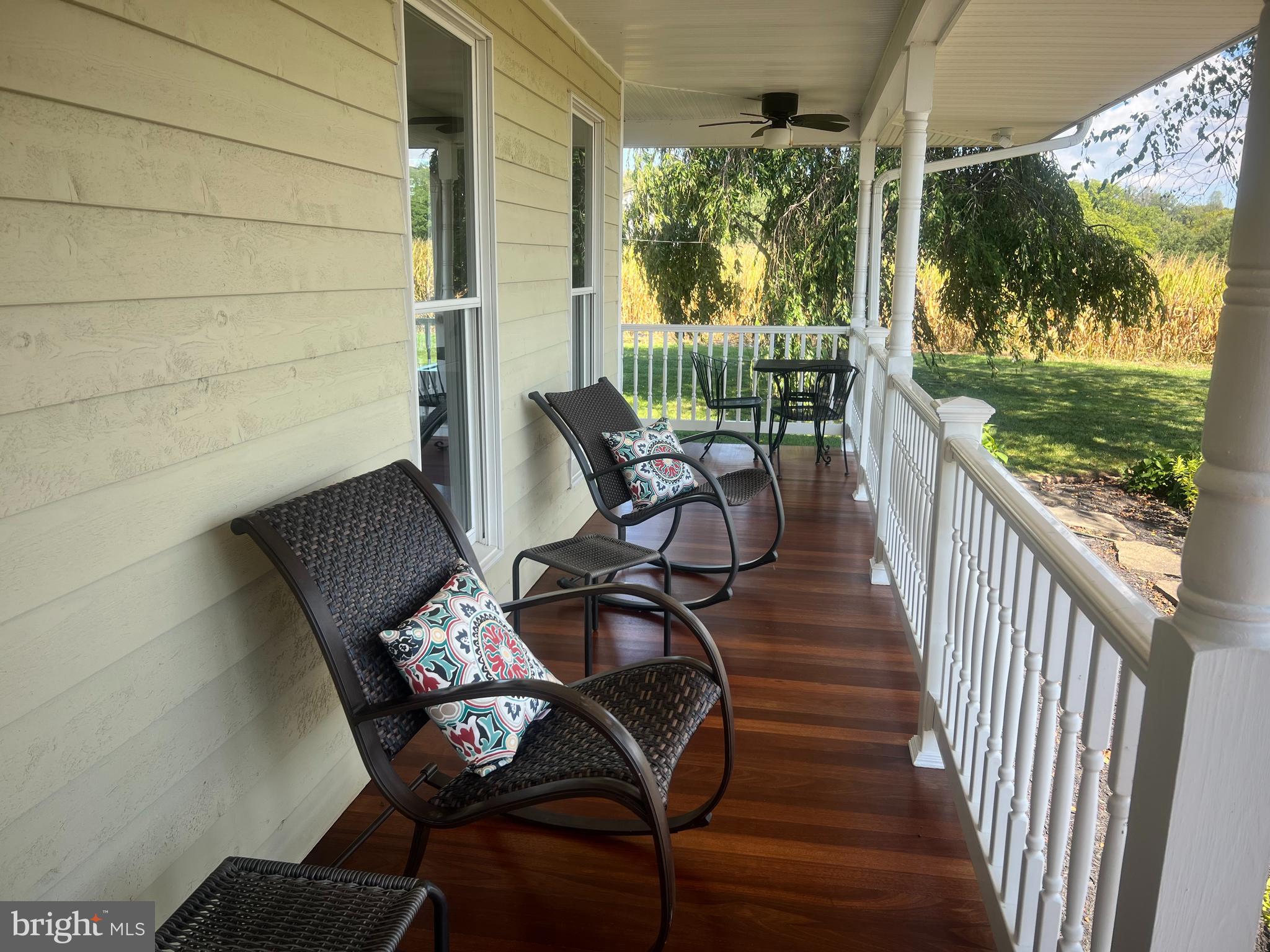 10306 Church Hill Road Myersville, MD 21773 - Photo 3 of 81 a view of a porch with furniture and garden