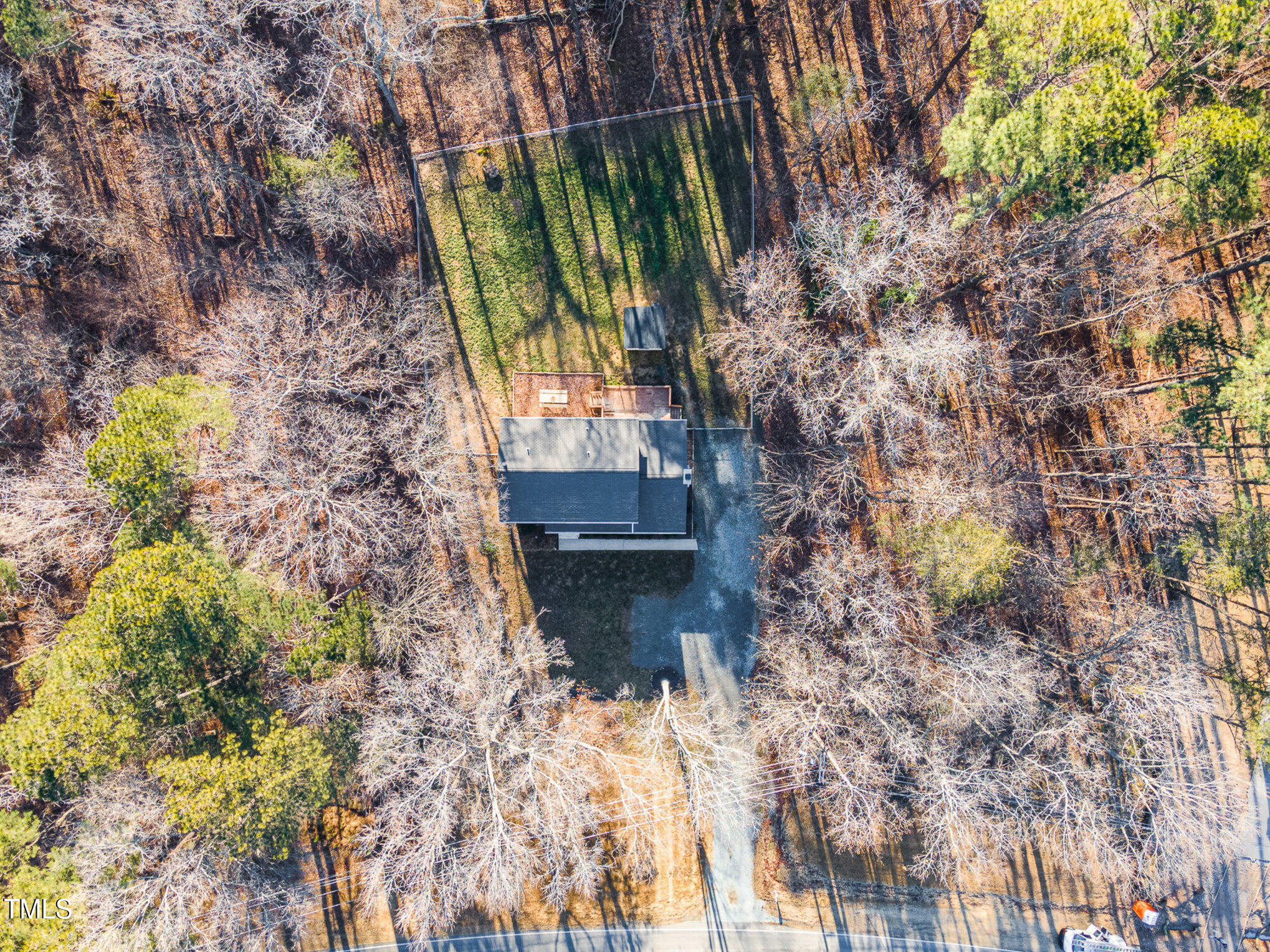 5718 Russell Road Durham, NC 27712 - Photo 29 of 33 Aerial View