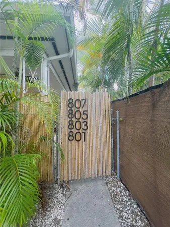 a view of outdoor space and shower