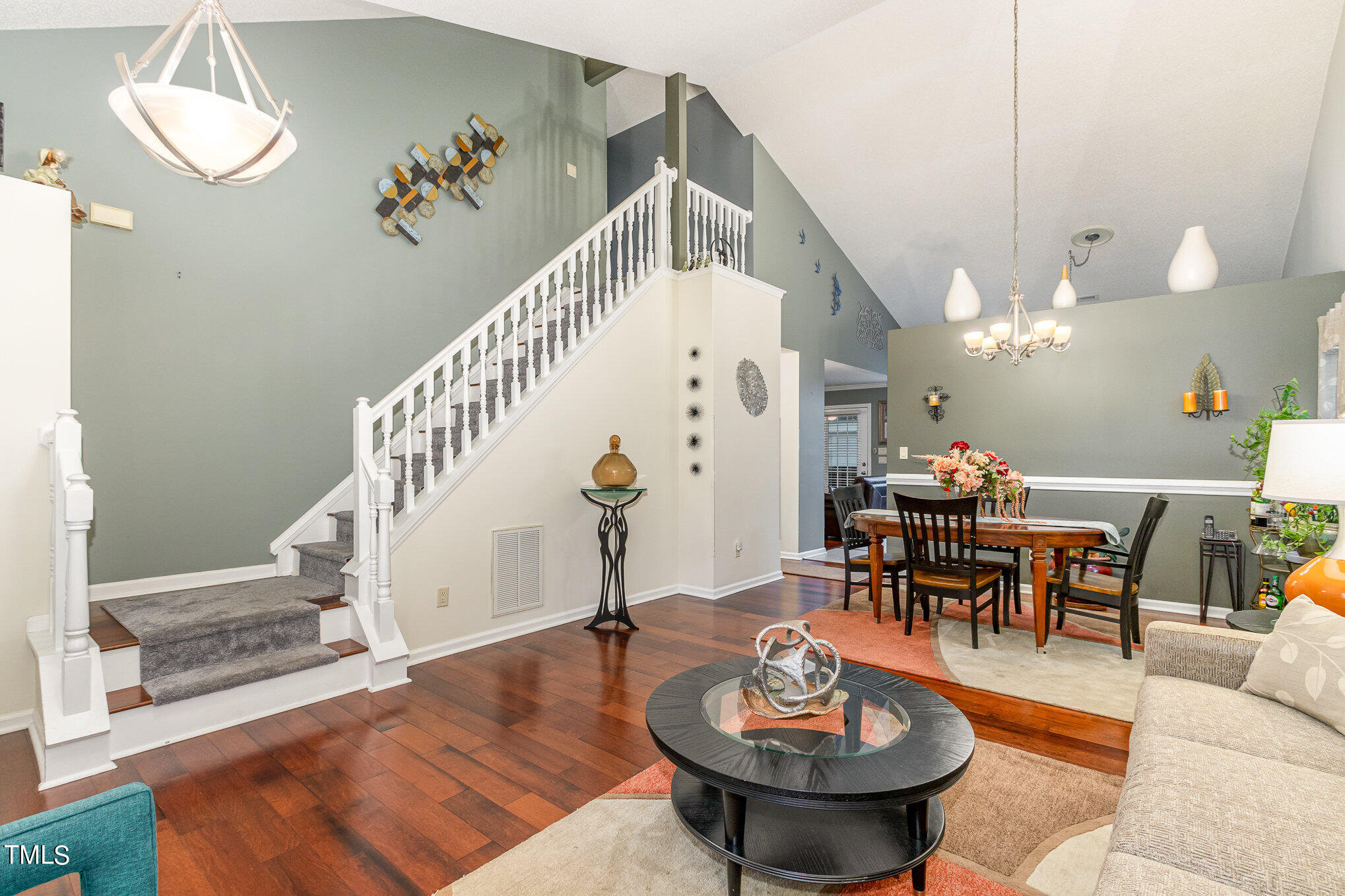 4902 Valley Ridge Drive Durham, NC 27713 - Photo 3 of 28 Staircase