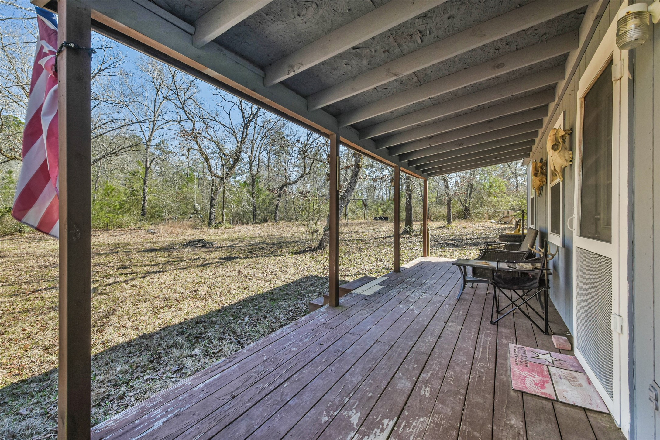 35 Old Sign Road Midway, TX 75852 - Photo 4 of 44 Enjoy the peace and tranquility of sitting on your own private porch. See the stars at night, listen to the trees.