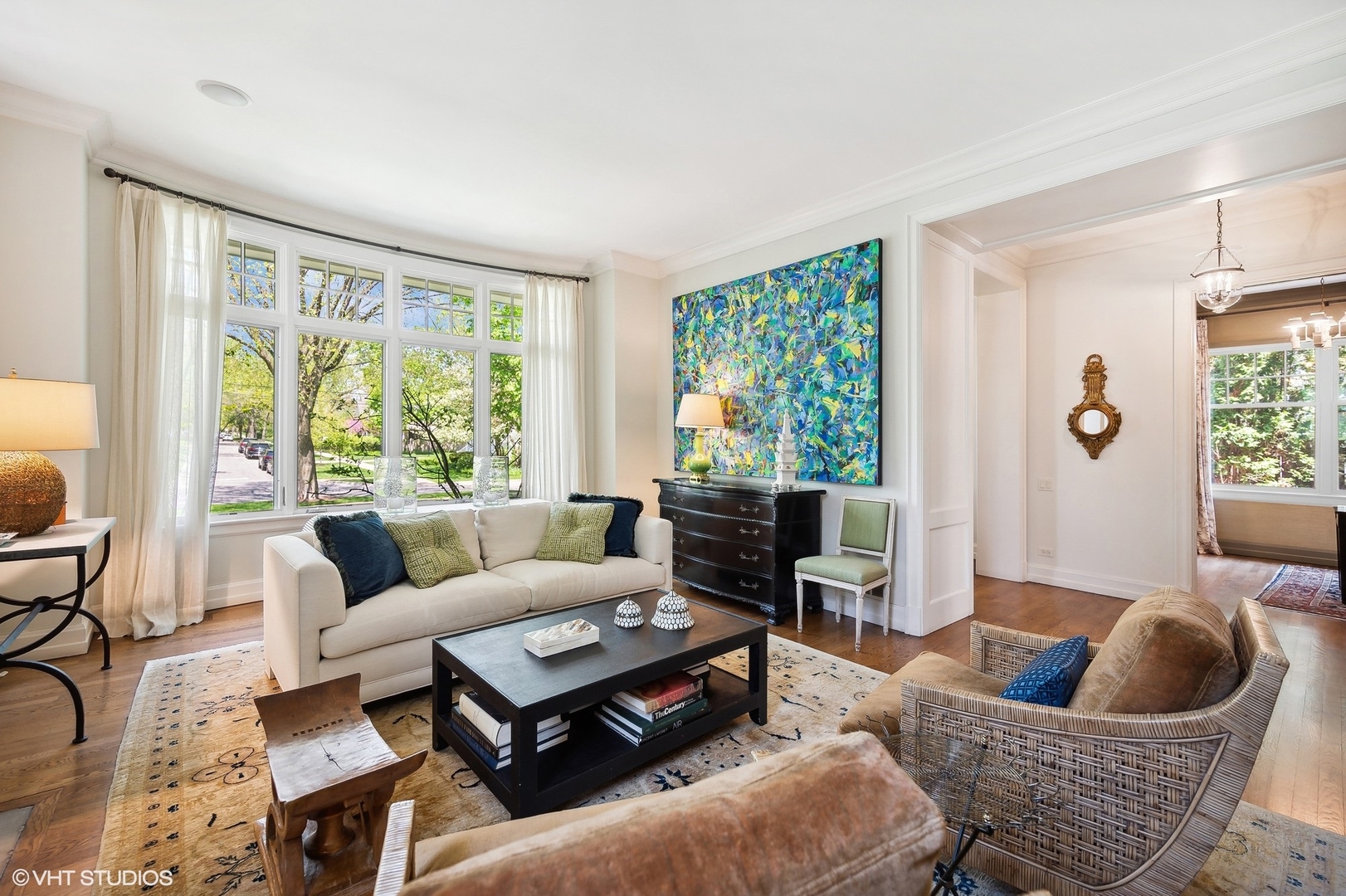 1024 Westmoor Road Winnetka, IL 60093 - Photo 3 of 38 a living room with furniture and a large window