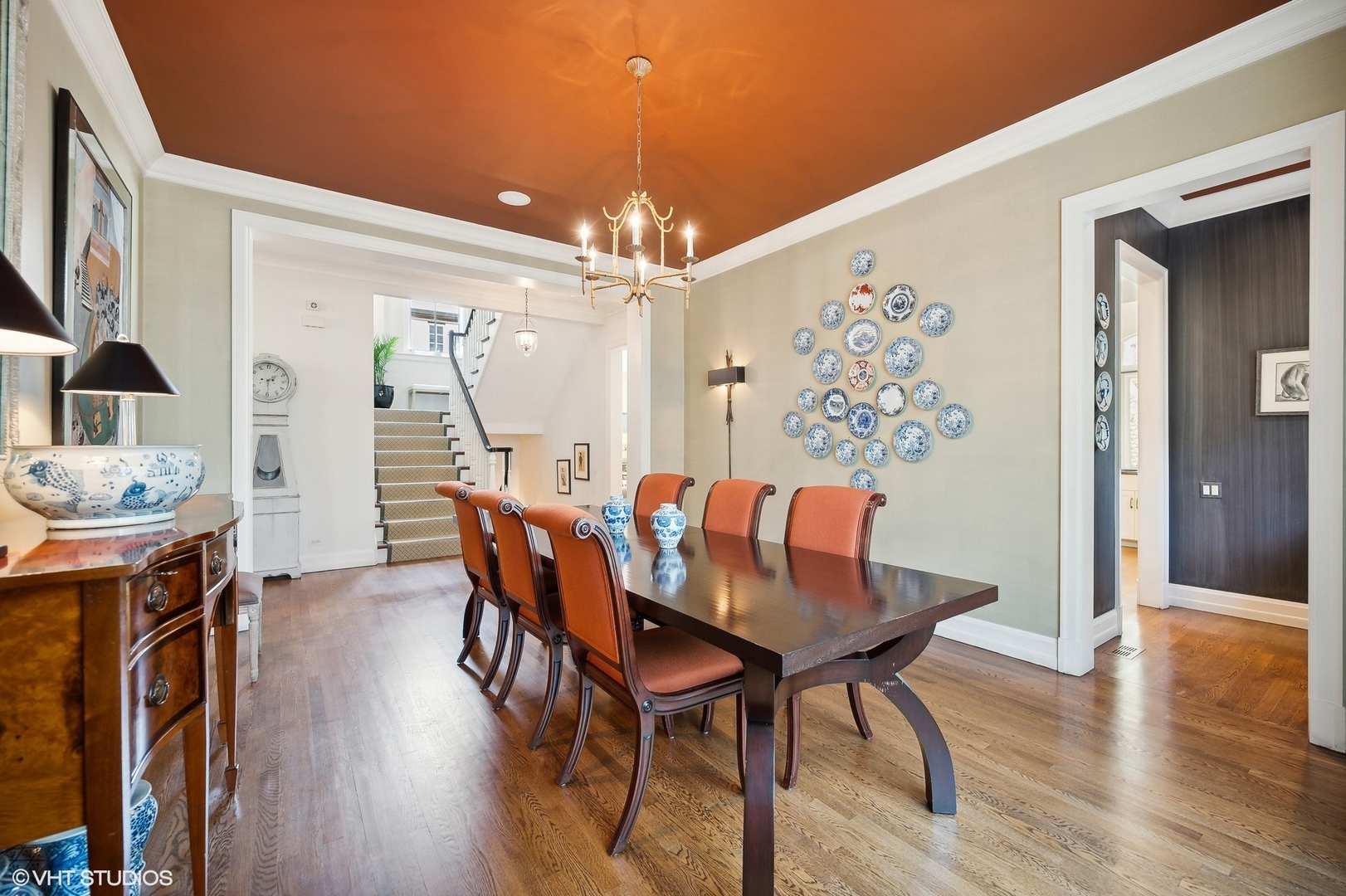 1024 Westmoor Road Winnetka, IL 60093 - Photo 6 of 38 a view of a dining room with furniture and wooden floor