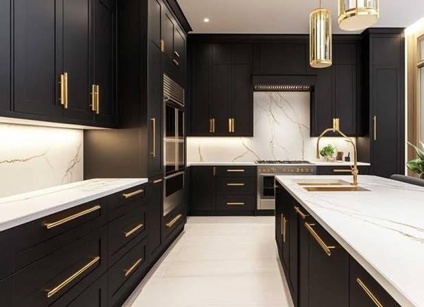 145 Copa Palm Loop Montgomery, TX 77316 - Photo 3 of 3 a kitchen with a sink and cabinets