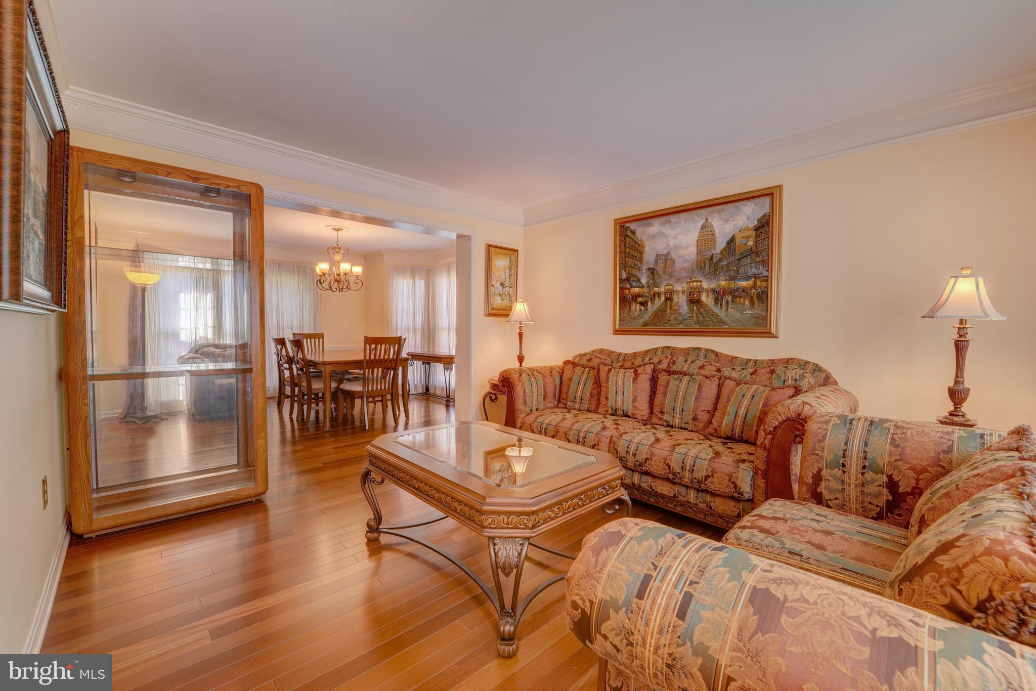 11604 Admiral Court Laurel, MD 20708 - Photo 7 of 46 beautful wood floors in living & dining room