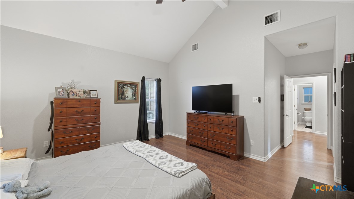 2216 Hornsby Spring Branch, TX 78070 - Photo 15 of 33 a bedroom with a bed and furniture