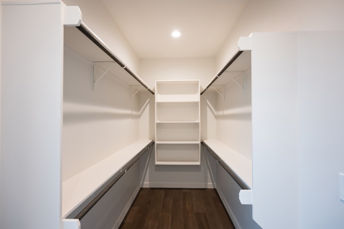 4906 Aberdeen Circle Austin, TX 78745 - Photo 19 of 28 a storage room with wooden floor