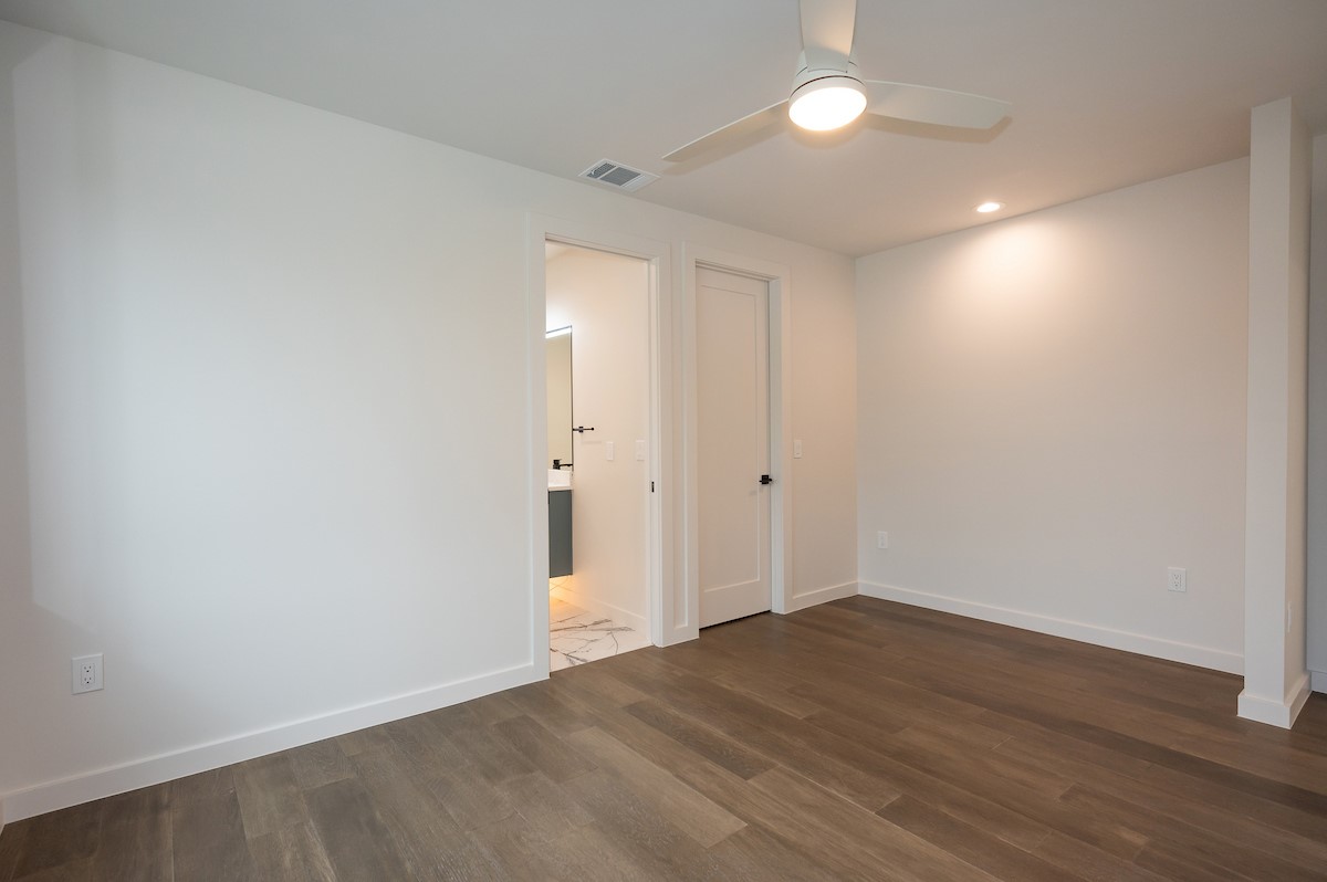 4906 Aberdeen Circle Austin, TX 78745 - Photo 24 of 28 wooden floor in an empty room