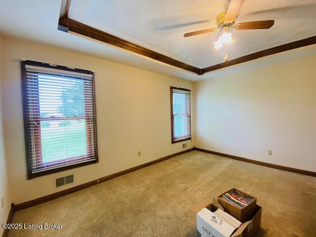 1142 Foxfire Road Bardstown, KY 40004 - Photo 11 of 24 Carpeted Primary suite with decorative trey ceiling