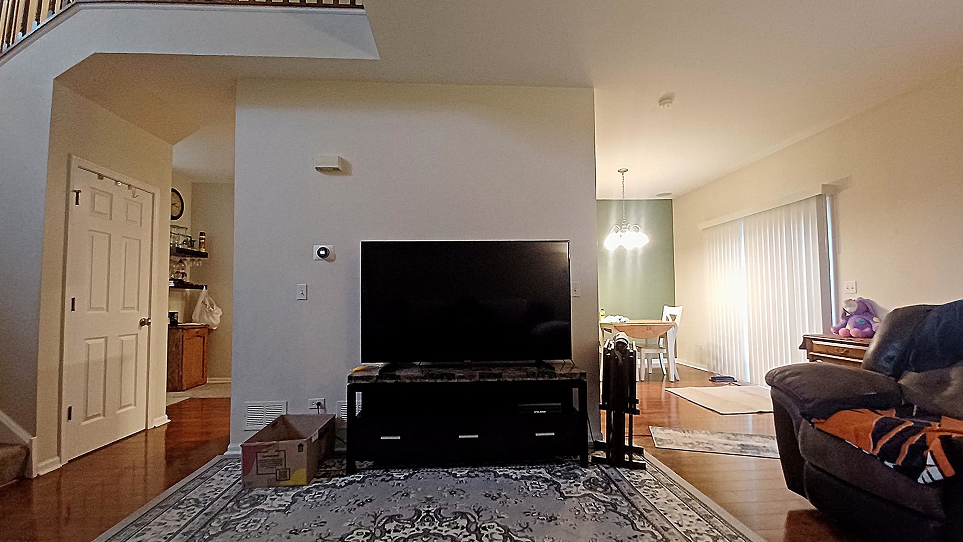 17543 Gilbert Drive Lockport, IL 60441 - Photo 8 of 54 a living room with furniture and a flat screen tv