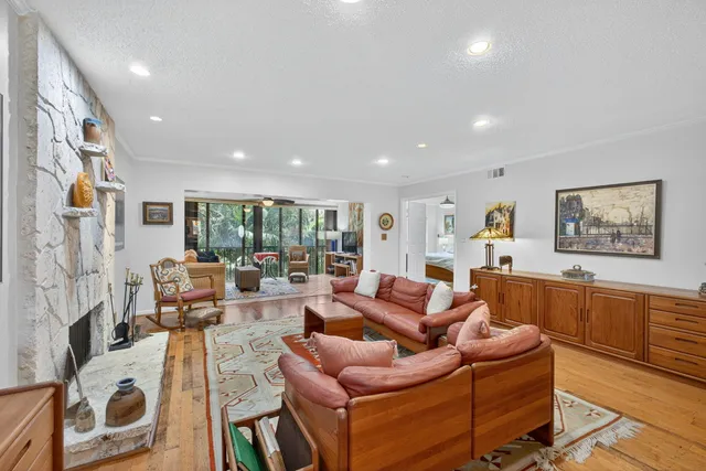 a city view from a balcony