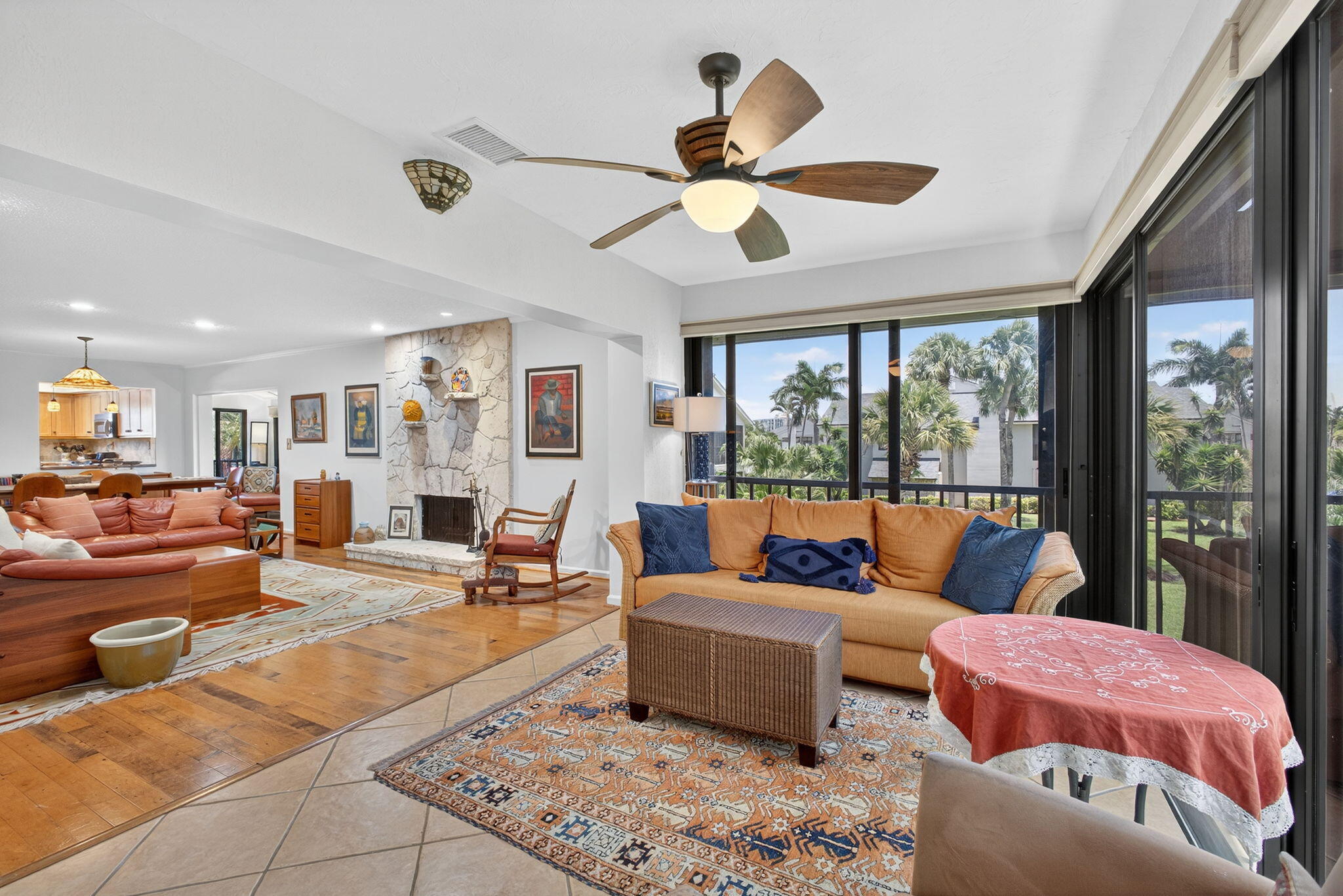 704 Clubhouse Circle Jupiter, FL 33477 - Photo 34 of 72 a living room with furniture and a large window