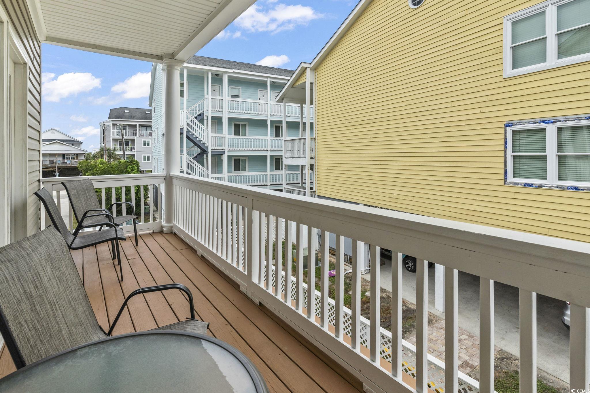 105 B Woodland Drive Murrells Inlet, SC 29576 - Photo 15 of 21 View of balcony