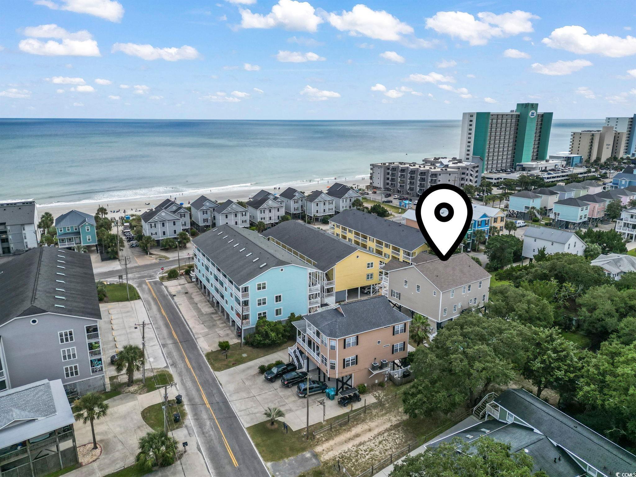 105 B Woodland Drive Murrells Inlet, SC 29576 - Photo 2 of 21 Bird's eye view of expansive beach