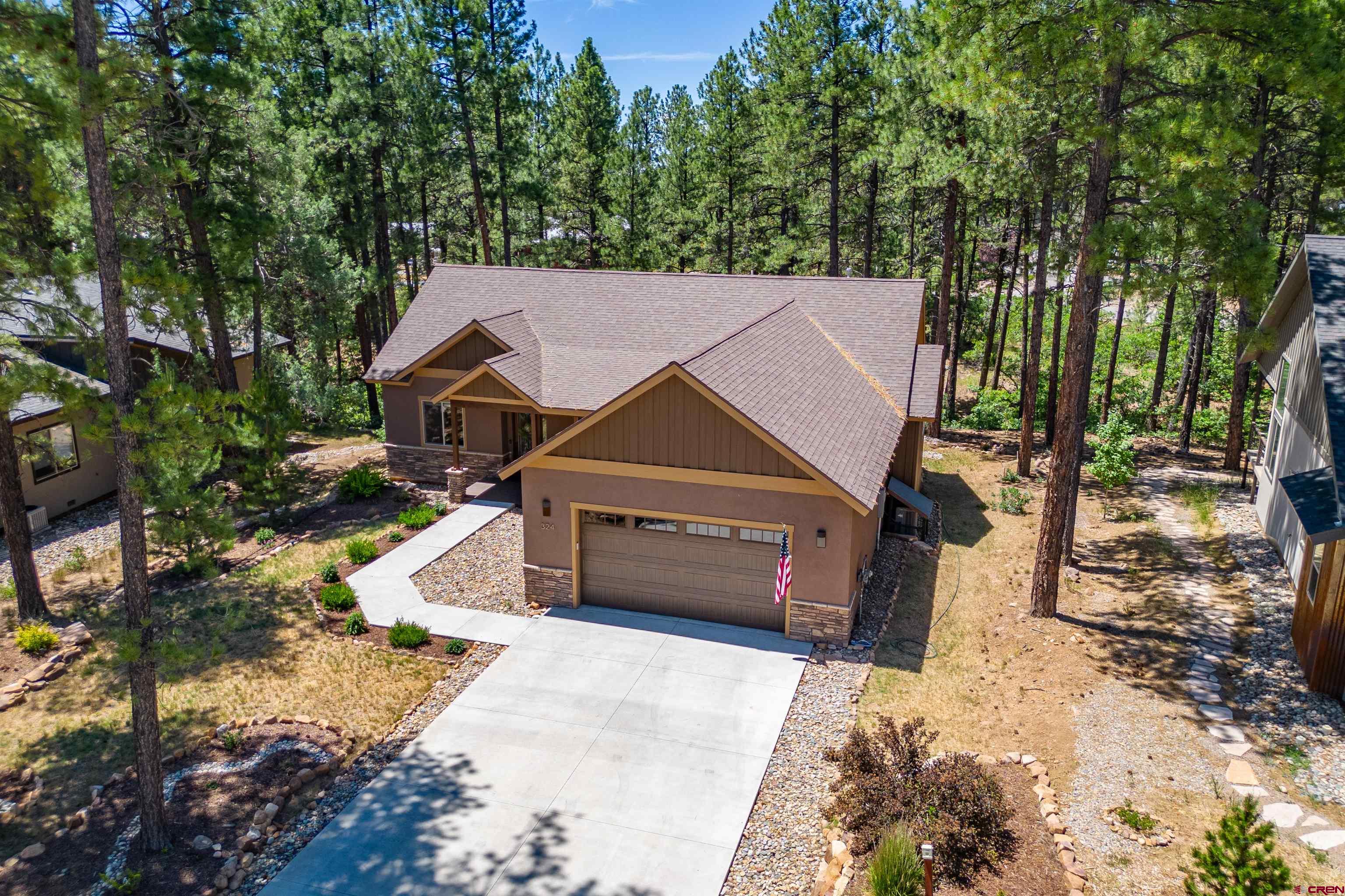 324 Hay Barn Road Durango, CO 81301 - Photo 34 of 35 a aerial view of a house