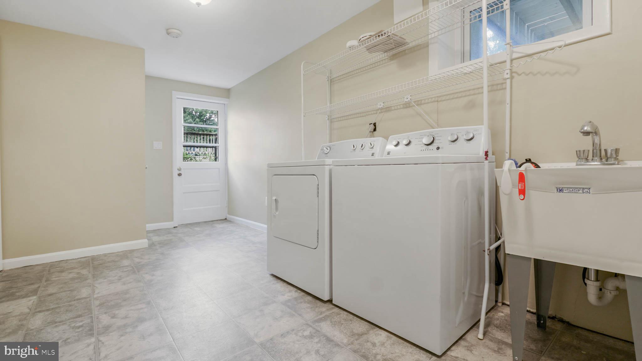 2205 Coleridge Drive Silver Spring, MD 20910 - Photo 19 of 24 Lower Level Laundry