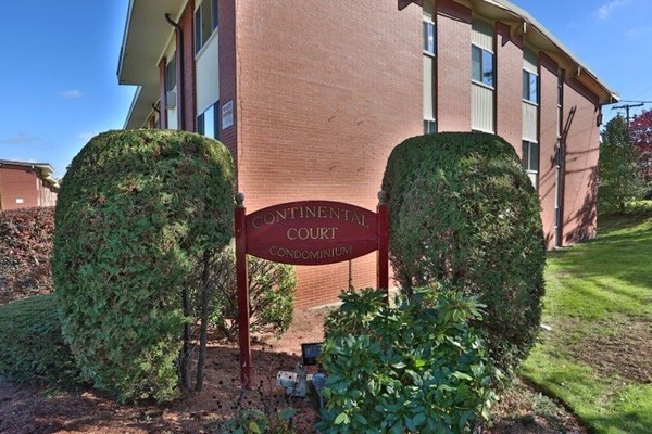 a view of a brick wall