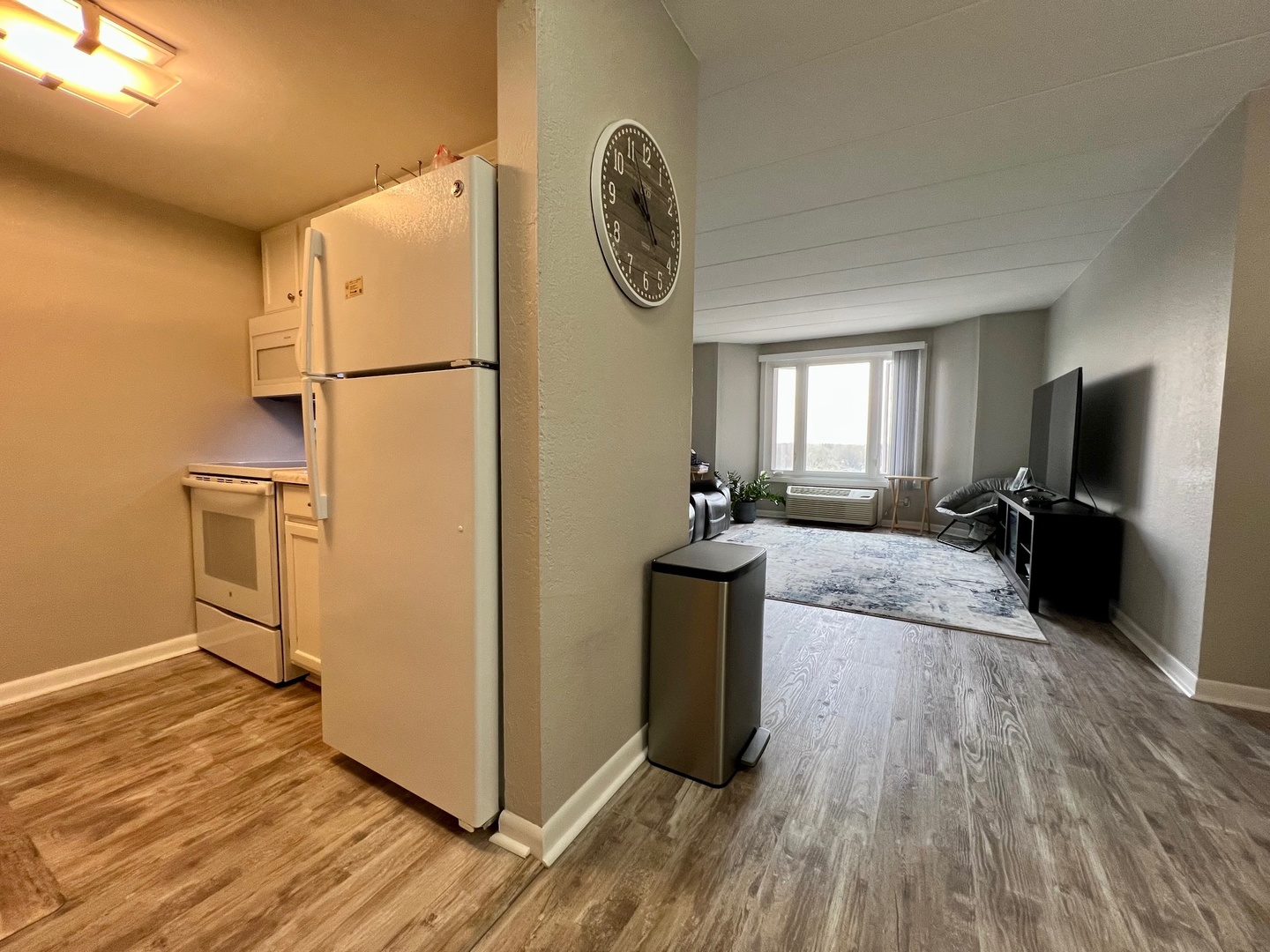 1 Renaissance Place, Unit 719 Palatine, IL 60067 - Photo 16 of 34 a view of kitchen with furniture and wooden floor