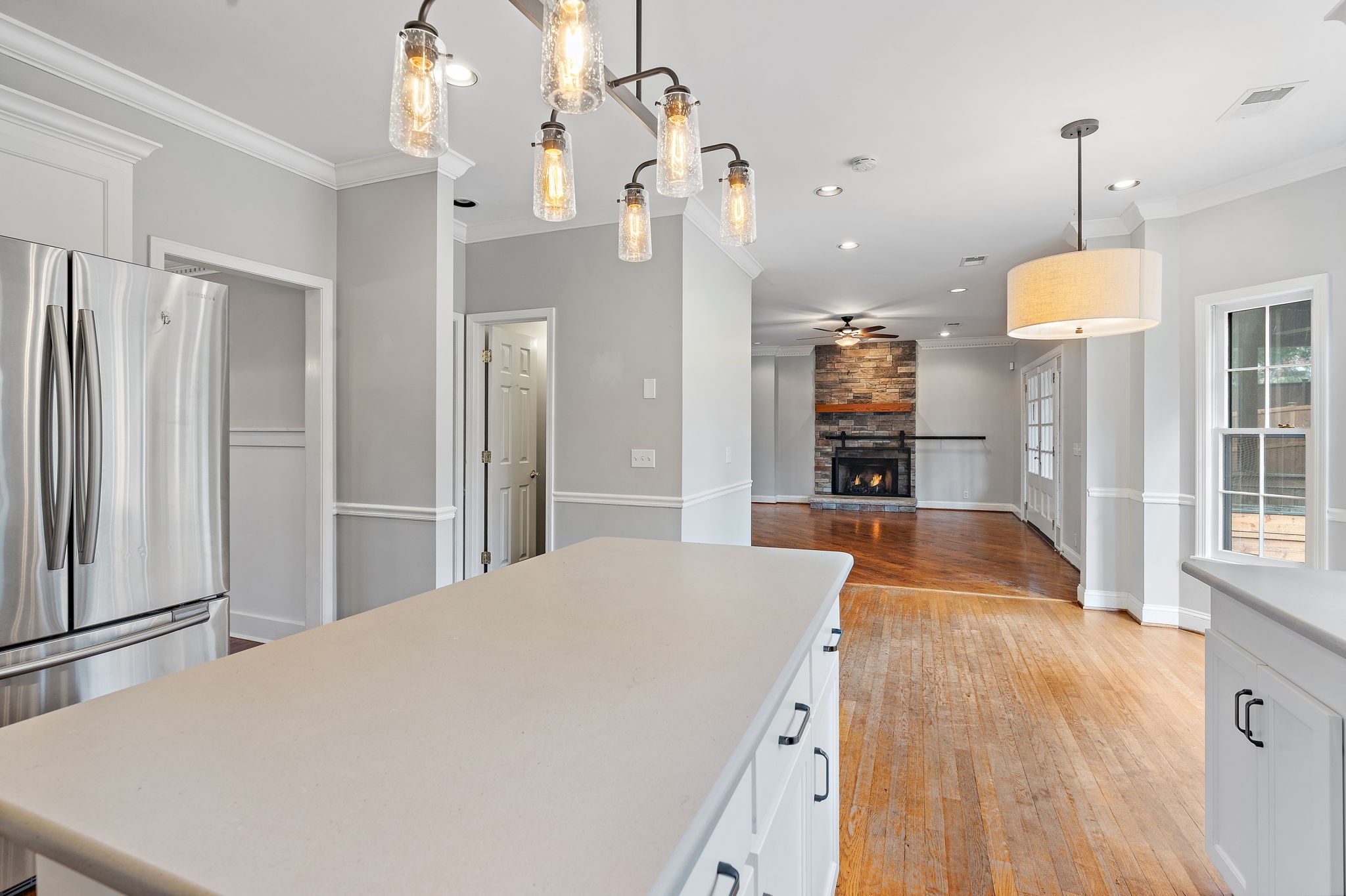 6916 Sunderland Circle Nashville, TN 37221 - Photo 16 of 43 a view of kitchen with furniture and refrigerator
