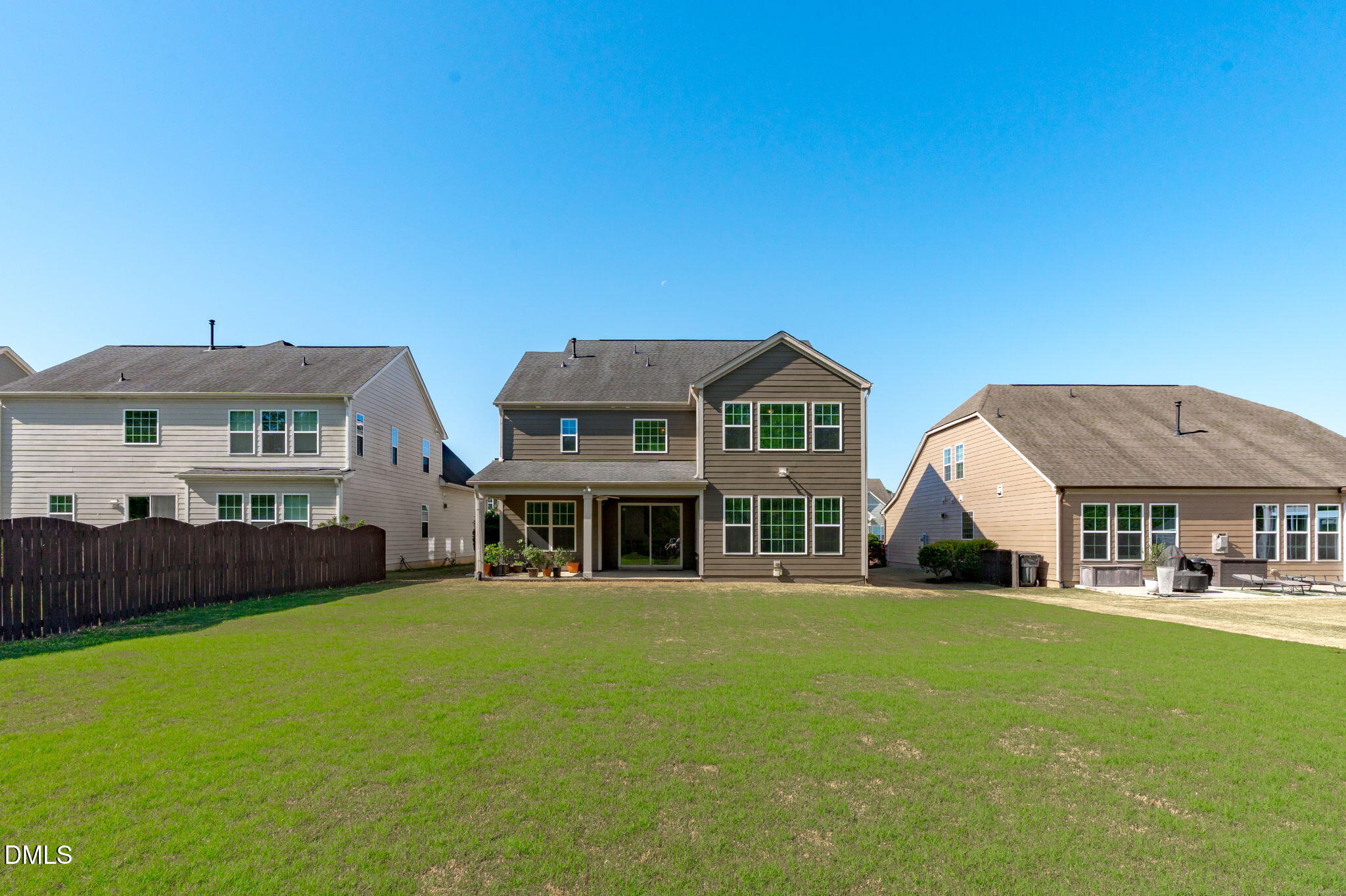 144 Morgan Ridge Road Holly Springs, NC 27540 - Photo 38 of 46 Back of Home