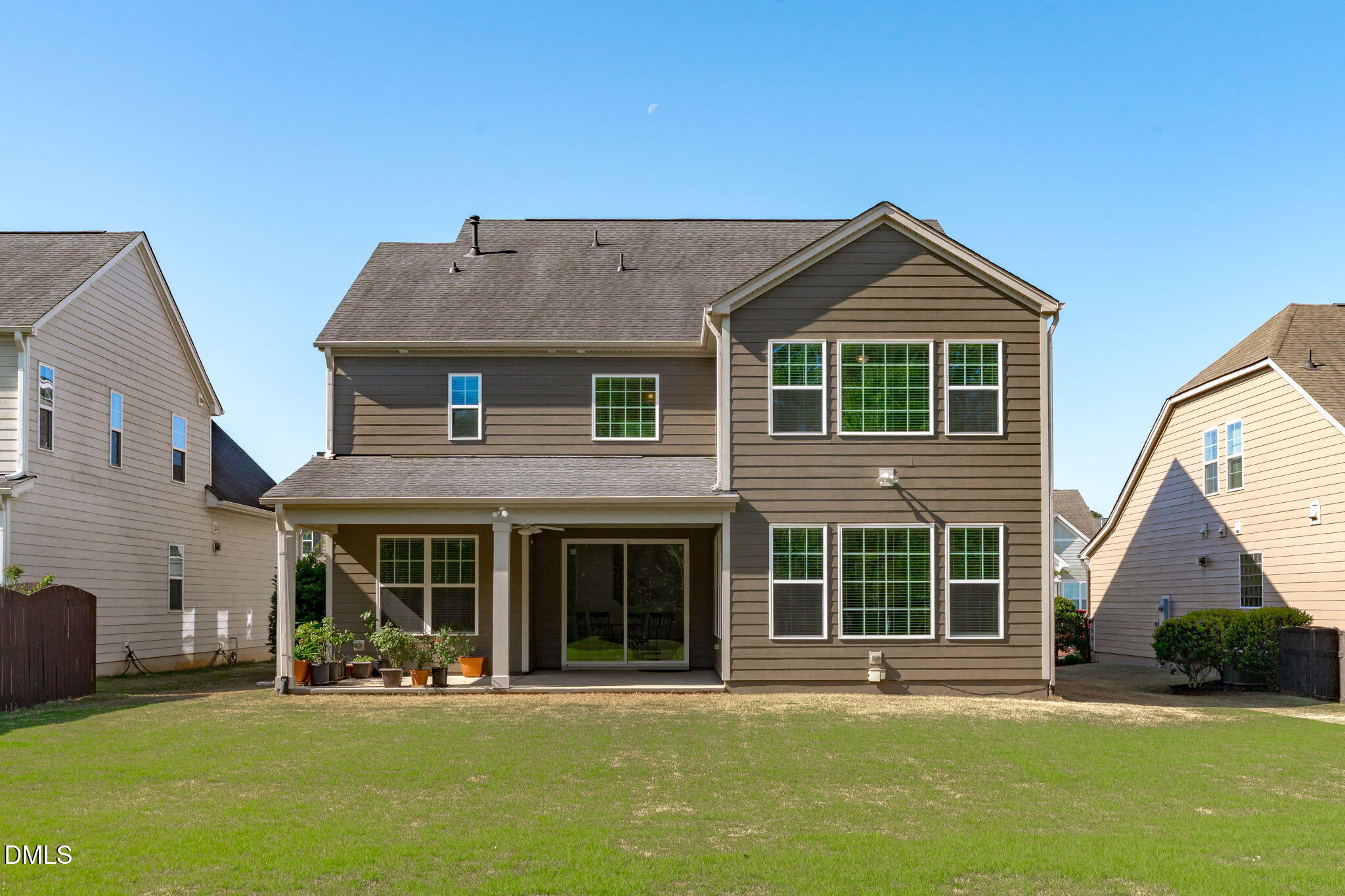 144 Morgan Ridge Road Holly Springs, NC 27540 - Photo 39 of 46 Back of Home