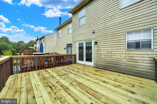 a view of a house with a balcony