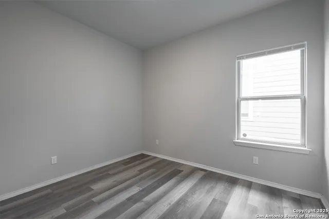 a backyard of a house