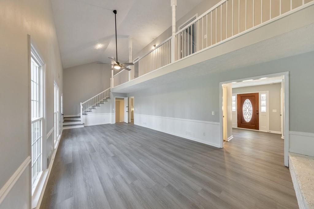 2870 Horseshoe Bend Road Southwest Marietta, GA 30064 - Photo 11 of 37 a view of a hallway with wooden floor and entryway
