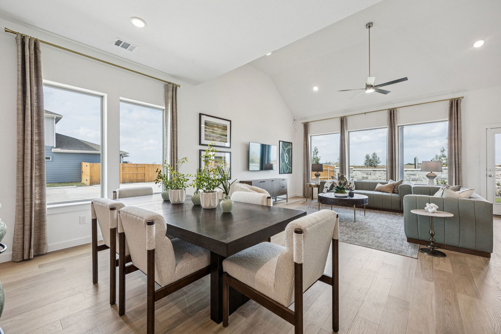 31106 Rena Coast Drive Huffman, TX 77336 - Photo 9 of 28 Dining Area in the Trinity home plan by Trophy Signature Homes – REPRESENTATIVE PHOTO