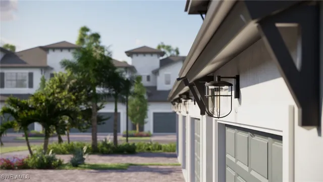 a view of a house with a street