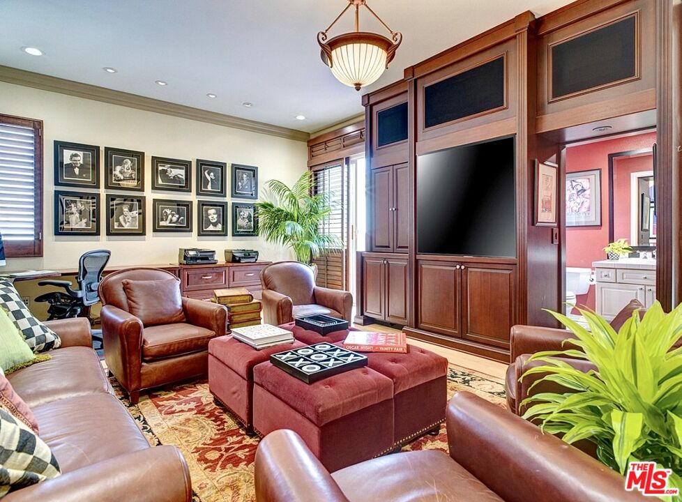 121 Ketch Mall Marina del Rey, CA 90292 - Photo 36 of 39 a living room with furniture a large window and a flat screen tv