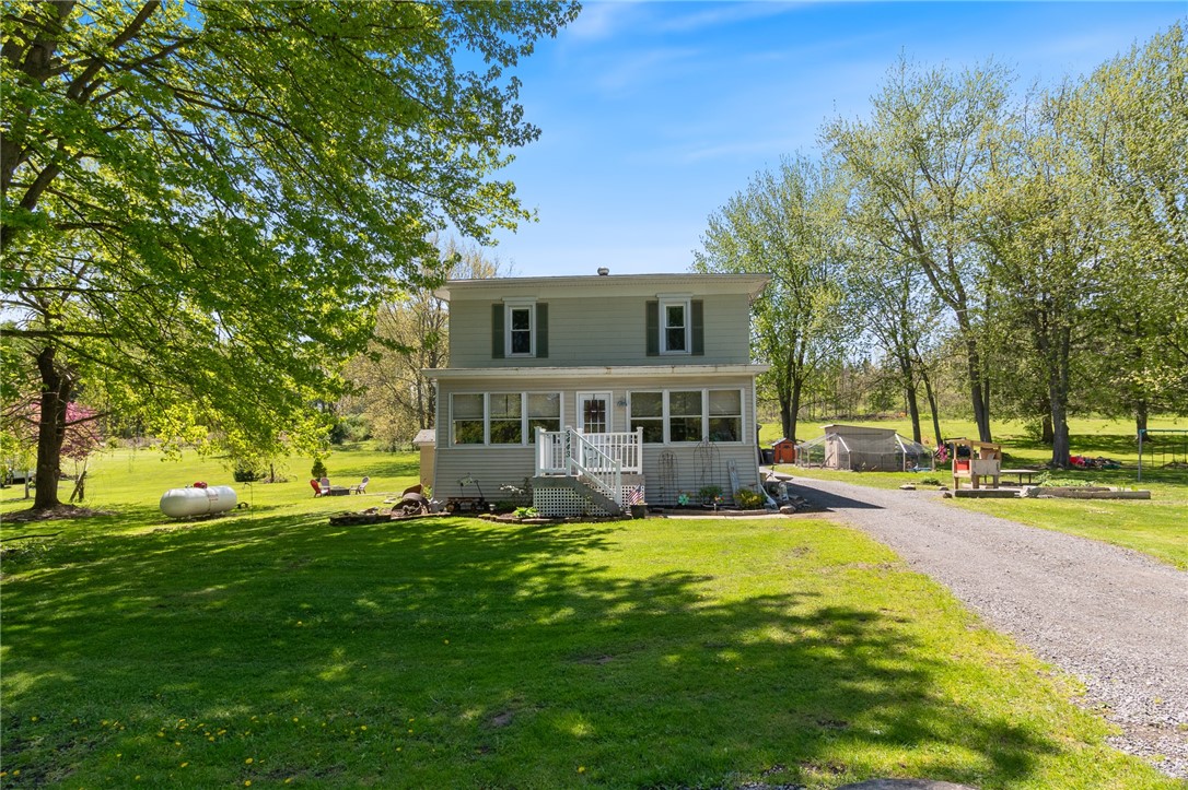5443 Russell Road Marion, NY 14505 - Photo 1 of 48 Sets back off the road in this quiet, rural distri