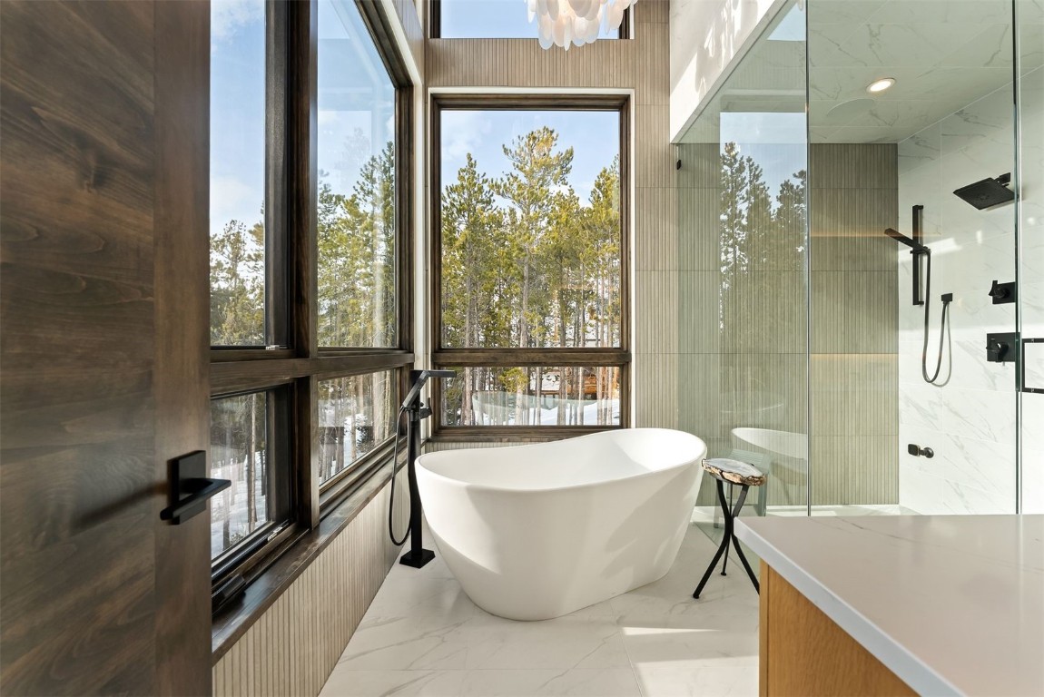 67 Marys Ridge Lane Breckenridge, CO 80424 - Photo 15 of 35 a view of a bathtub in a bathroom