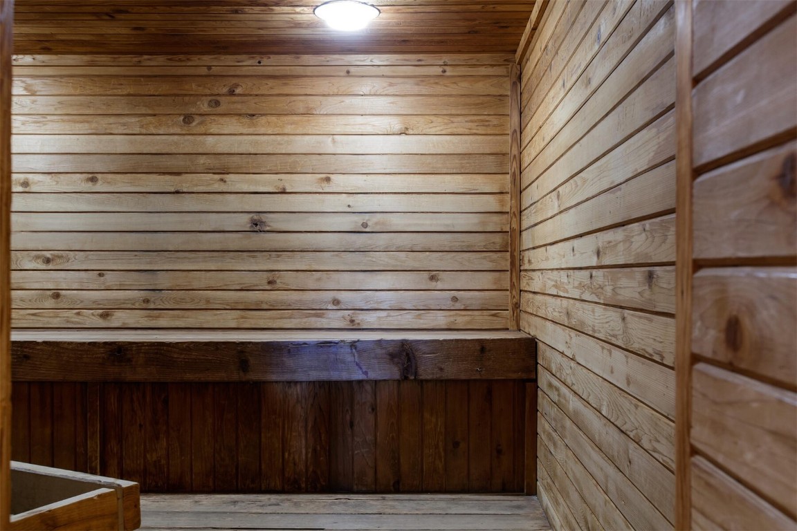 10000 Ryan Gulch Road, Unit G105 Silverthorne, CO 80498 - Photo 37 of 37 Relaxing sauna / steam room with wooden walls and wooden ceiling