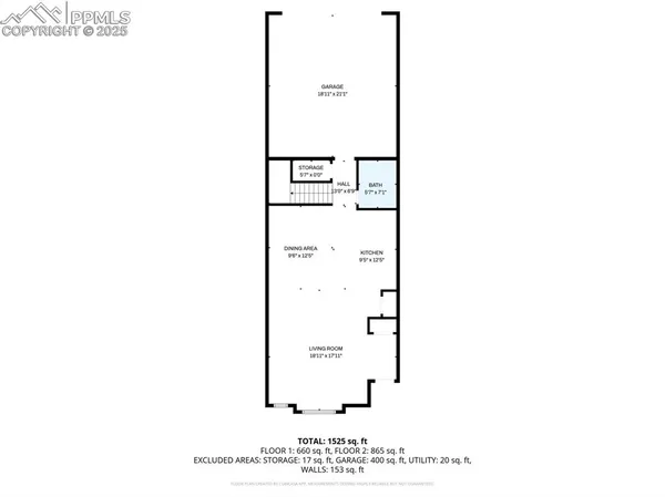 a picture of a bench in front of a wall