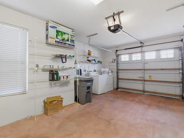 a room with storage and utility