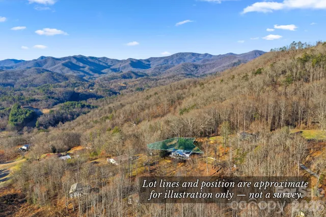 a view of city and mountain