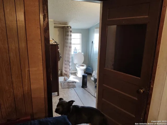 a view of a bathroom