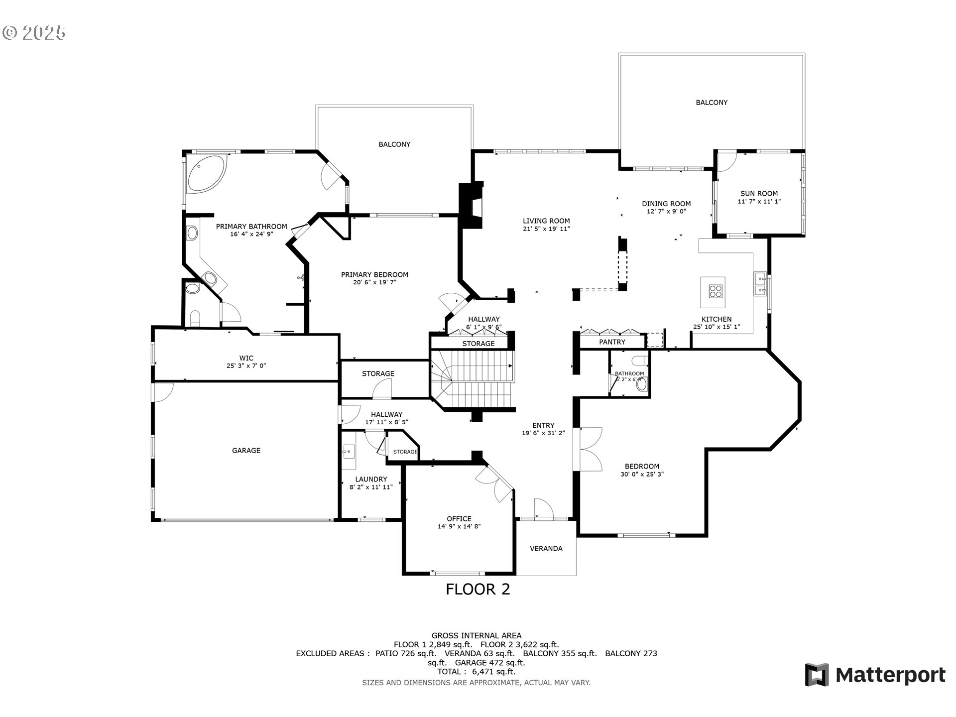 24925 Southwest Ladd Hill Road Sherwood, OR 97140 - Photo 48 of 48 Floor Plan
