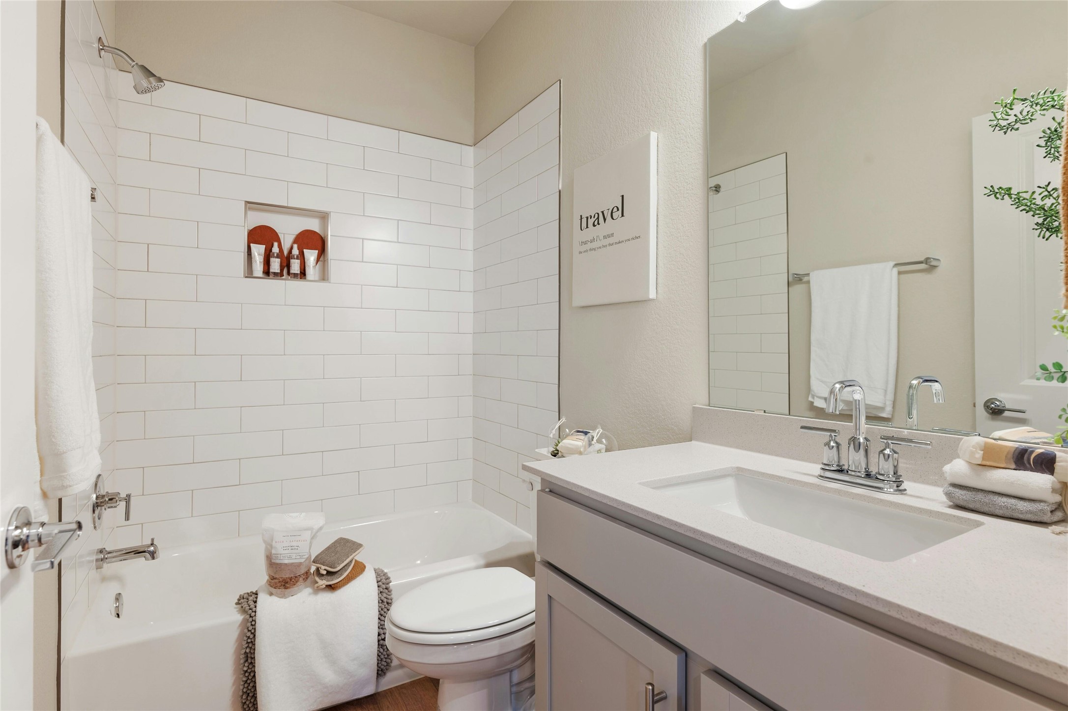 5804 Rotunda View Austin, TX 78747 - Photo 21 of 27 Clean lines and bright finishes create a refreshing oasis for daily routines.