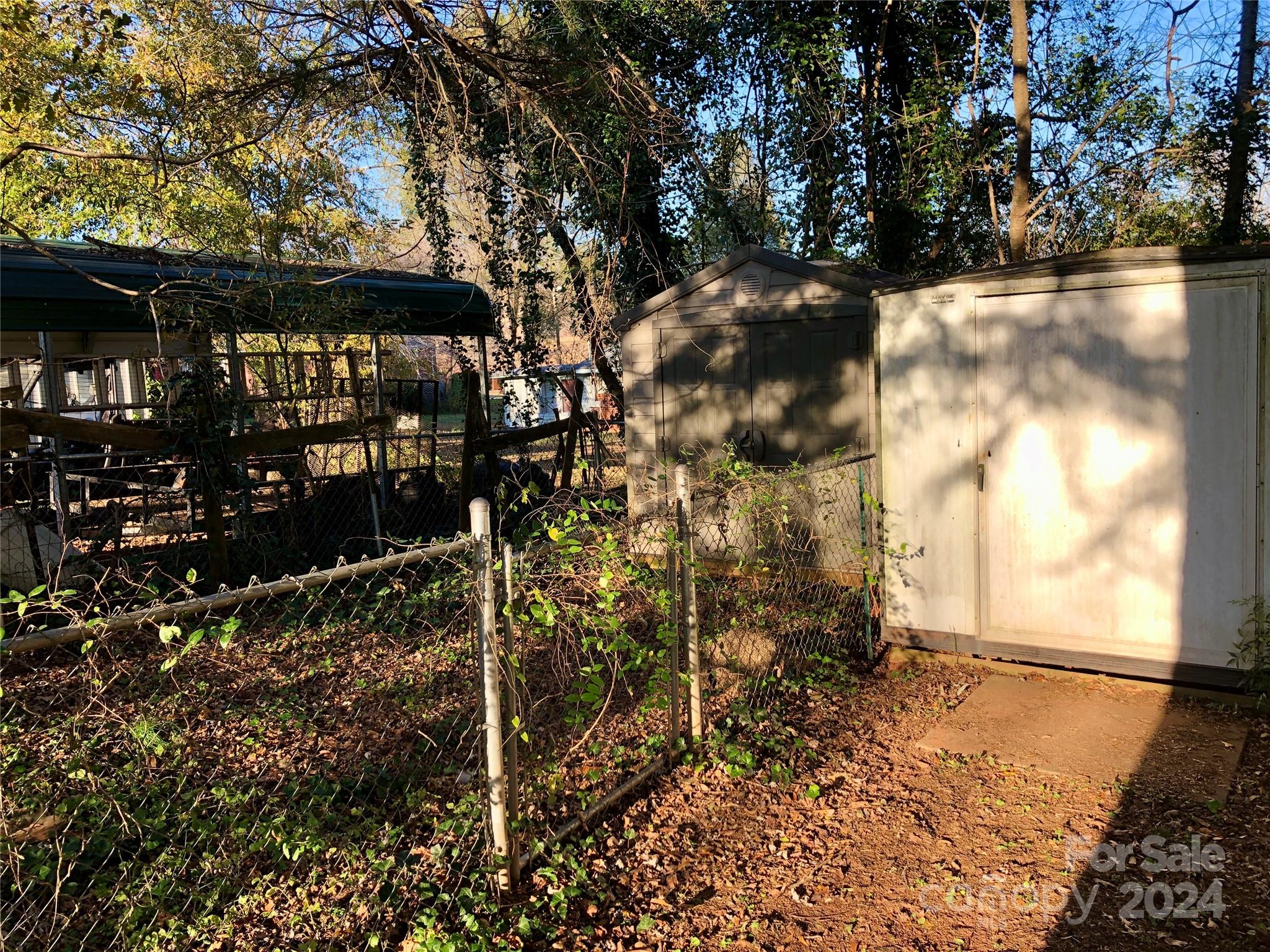 158 Crestview Street Rutherfordton, NC 28139 - Photo 31 of 34 a view of a backyard of the house