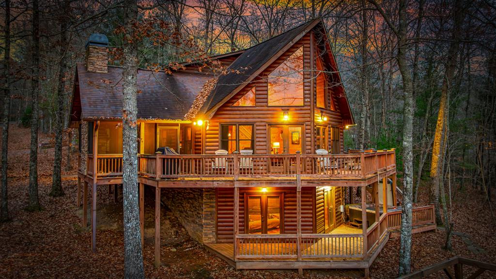 a close up of a house with a small yard